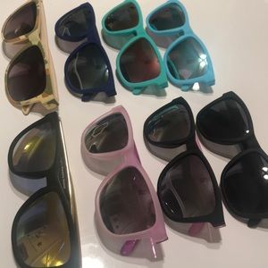 Lot of goodr running sunglasses BLUE BLACK